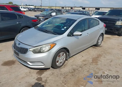 2015 Kia Forte Lx из США, поврежденный, VIN KNAFX4A67F5287233